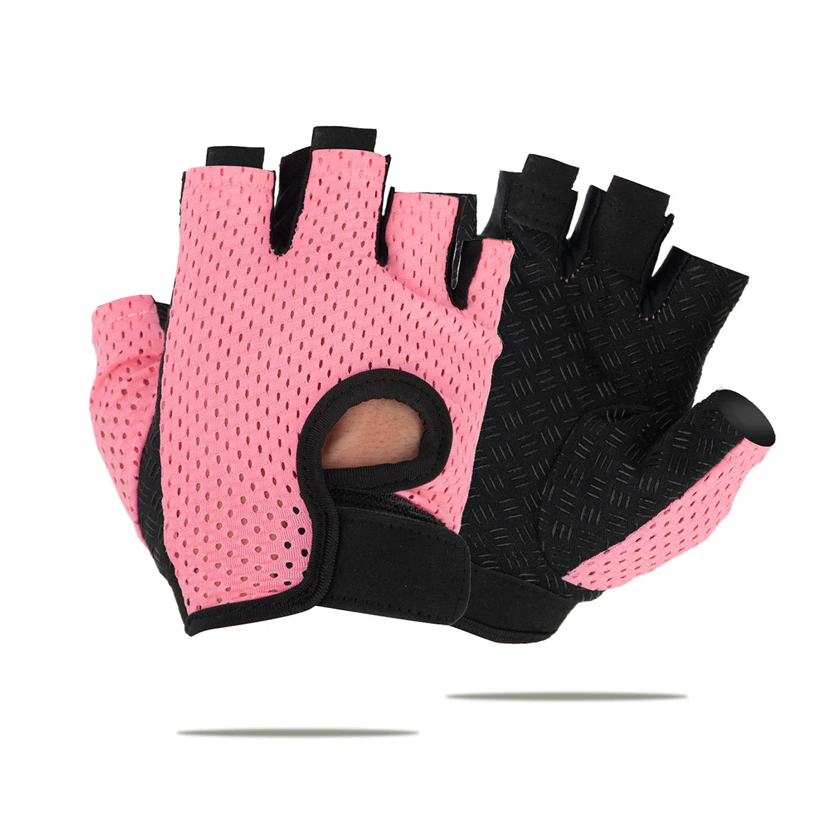 WRELS Women's Gym Fitness Gloves – Breathable Half-Finger Anti-Slip Workout Gloves