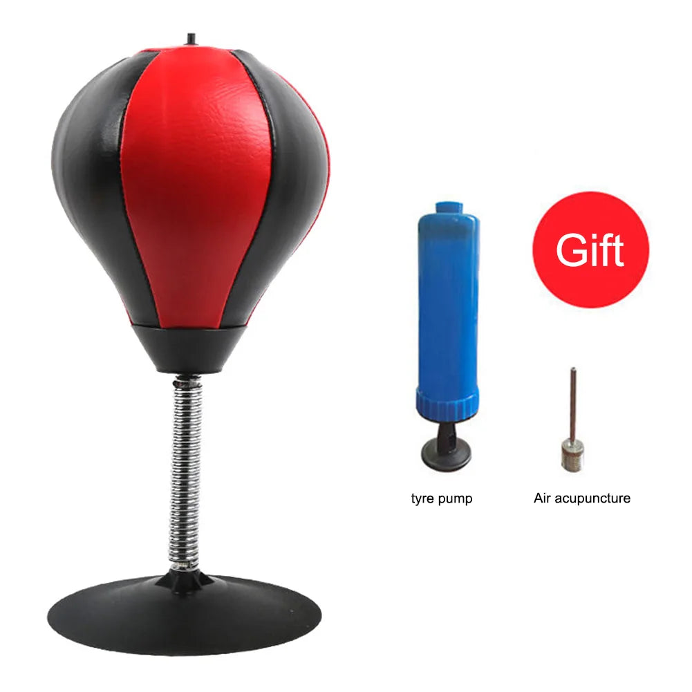 Desktop Punching Bag with Suction Cup – Stress Relief Boxing Punch Ball for Kids & Adults