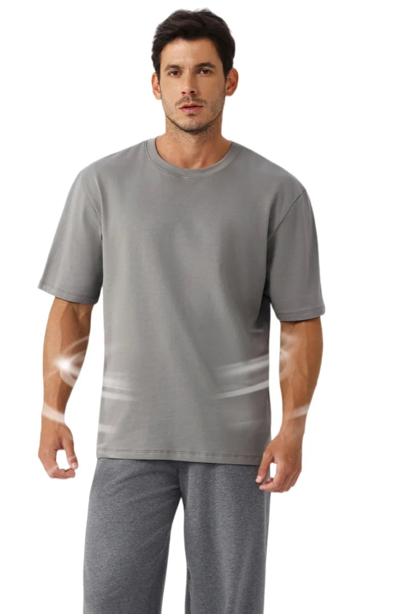 Men's Quick-Dry Sports T-Shirt – Breathable Gym, Running & Training Shirt