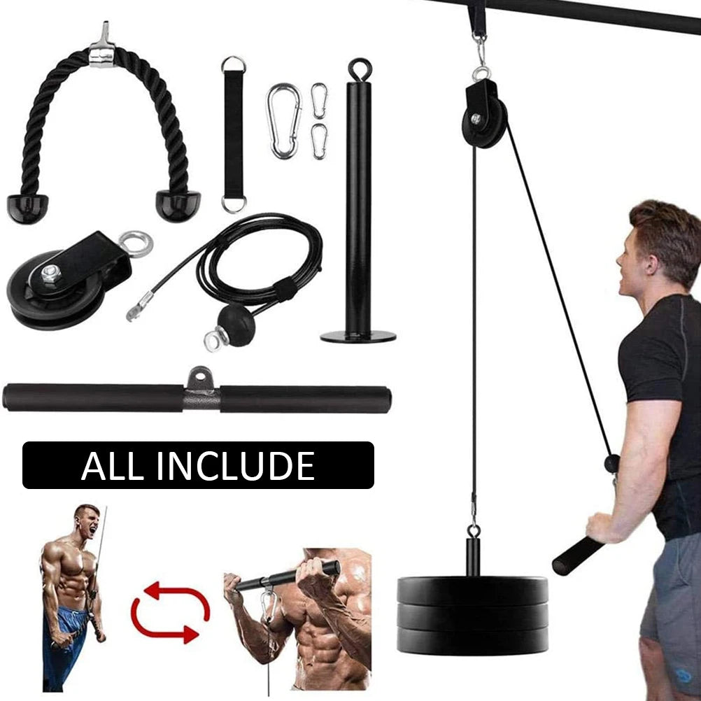 Lift Pulley System Cable System Machine Home Fitness Equipment