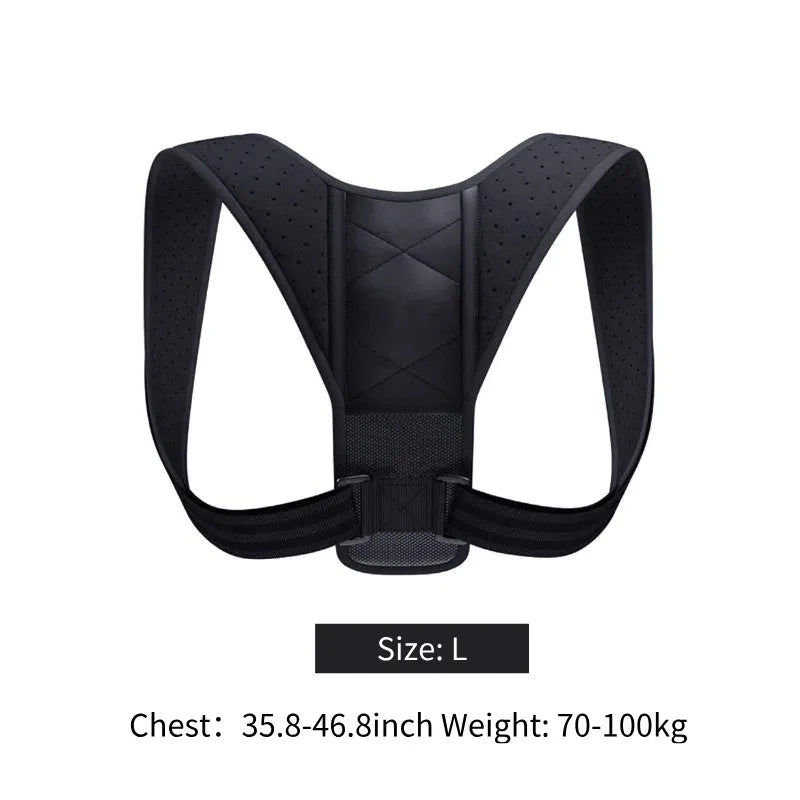 Back Posture Corrector Belt – Adjustable Support Brace for Improved Sitting & Standing Posture