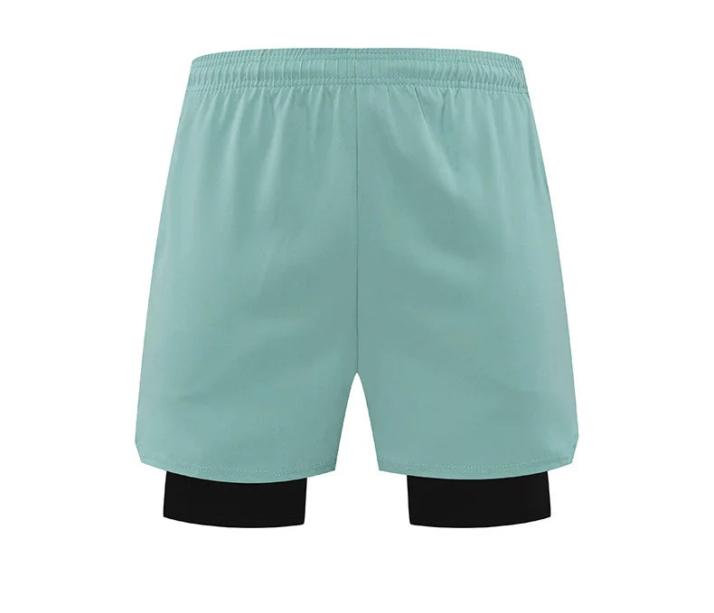 Men's Quick-Dry Running Shorts – Double Layer Gym & Workout Training Shorts