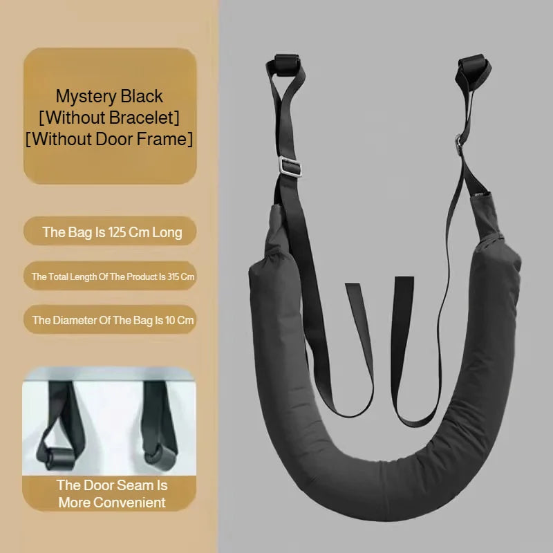 Lumbar Suspension Belt Household Spinal Stretch Horizontal Bar Traction Belt Soothing Waist Support for Back Pain Relief