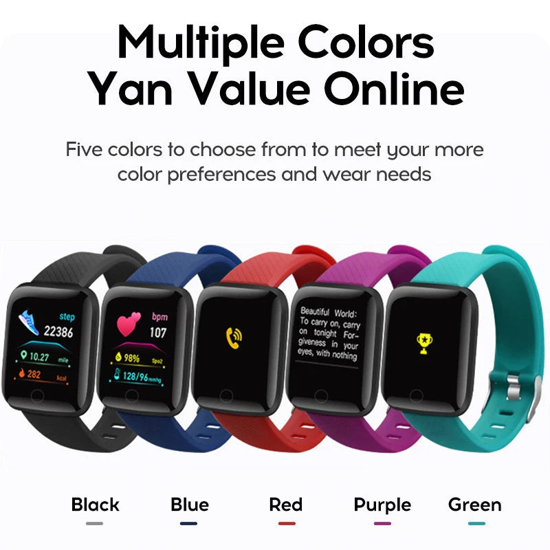 D13 Smart Watch – Bluetooth Fitness Tracker & Smart Sports Watch for Men and Women
