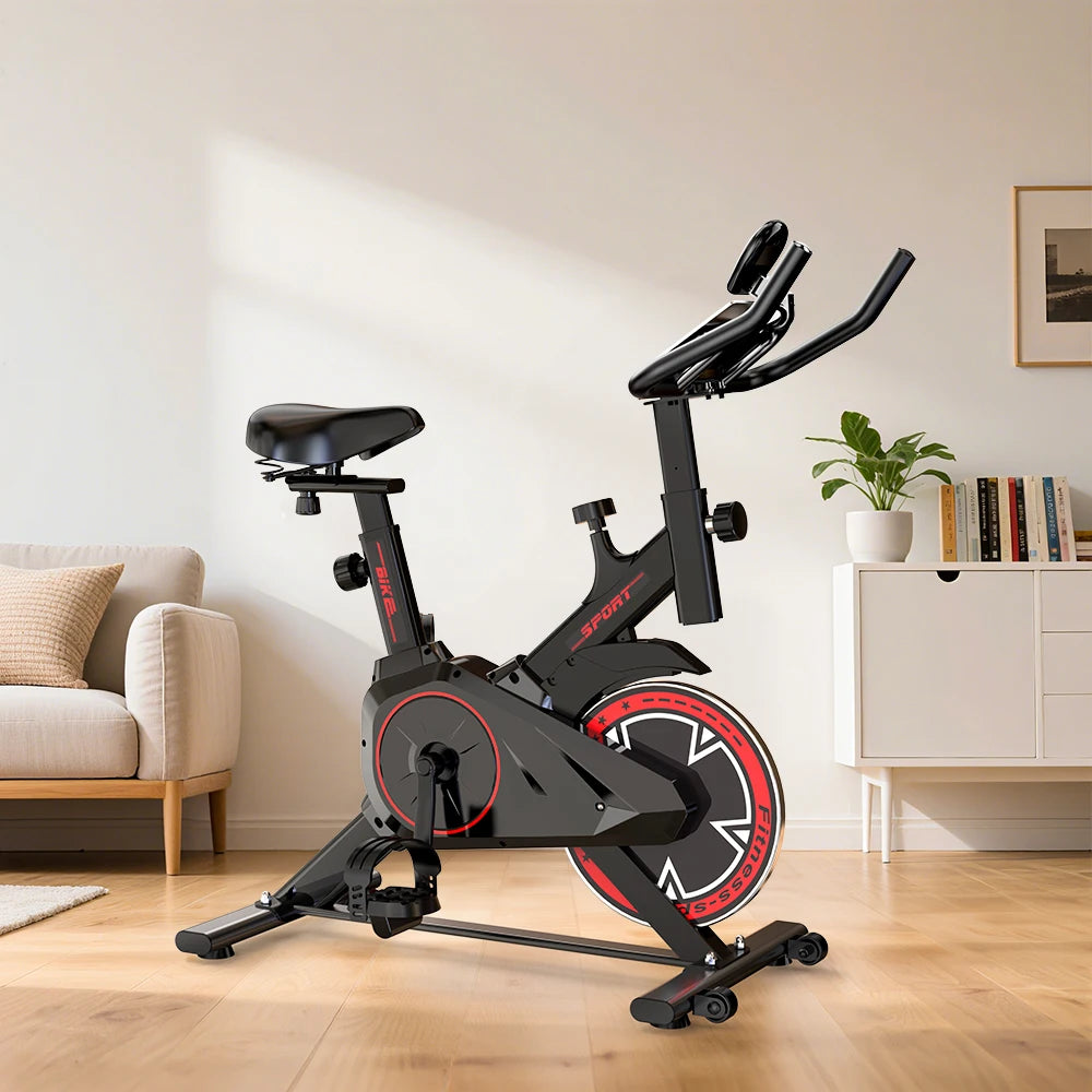 Indoor Spin Bike – Quiet Belt Drive Home Cardio Trainer