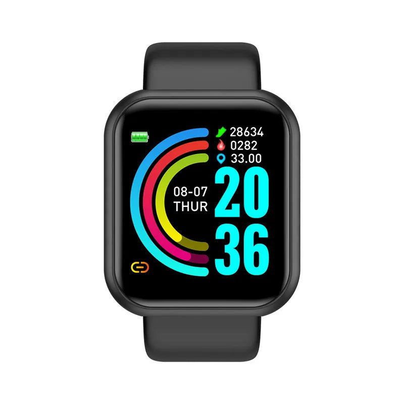 D13 Smart Watch – Bluetooth Fitness Tracker & Smart Sports Watch for Men and Women
