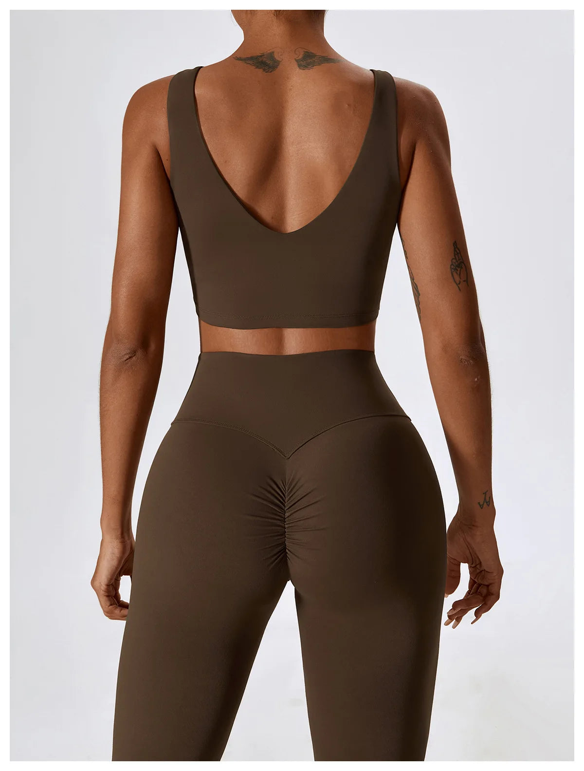 2PCS Women's Seamless Yoga Set Long Sleeve Athletic Legging & Crop Top Sportswear Workout Fitness Gym Sports Suit Winter Workout Clothes