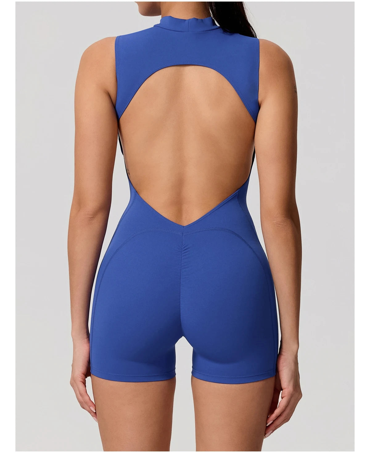 Women's Sports Jumpsuit – Sleeveless High-Stretch Yoga & Fitness Bodysuit