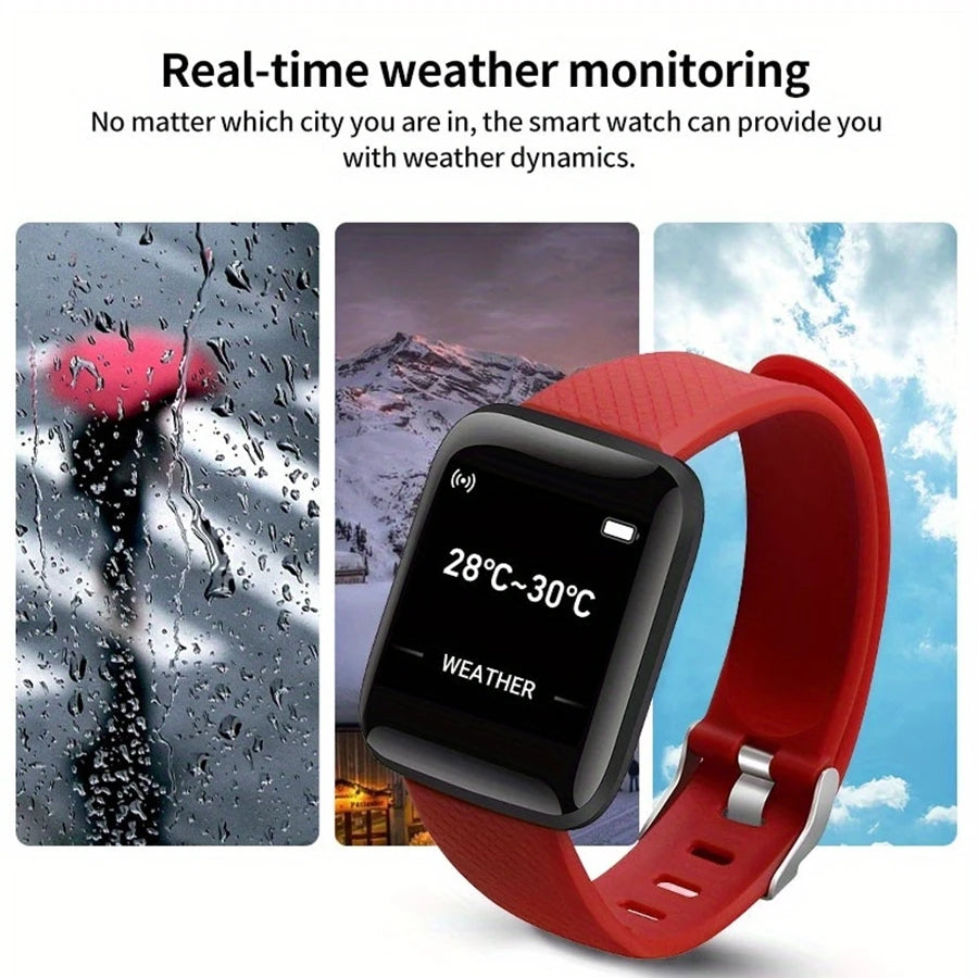 D13 Smart Watch – Bluetooth Fitness Tracker & Smart Sports Watch for Men and Women