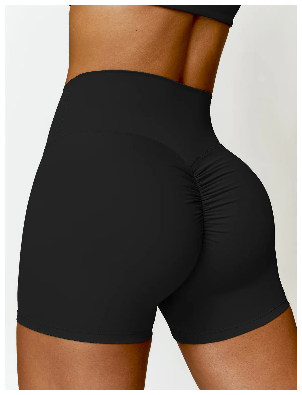Summer Butt Lift Scrunch Yoga Shorts – High Waist Gym & Workout Shorts for Women