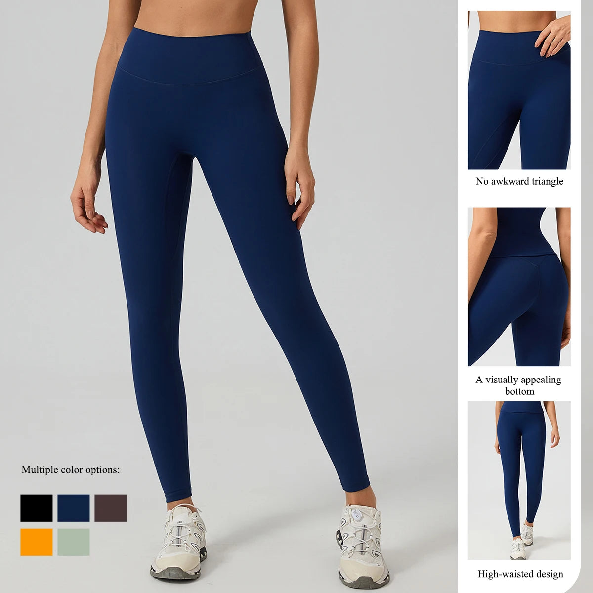 Women's Breathable Quick-Dry Yoga Pants – High-Waist Sports Leggings for Fitness & Pilates