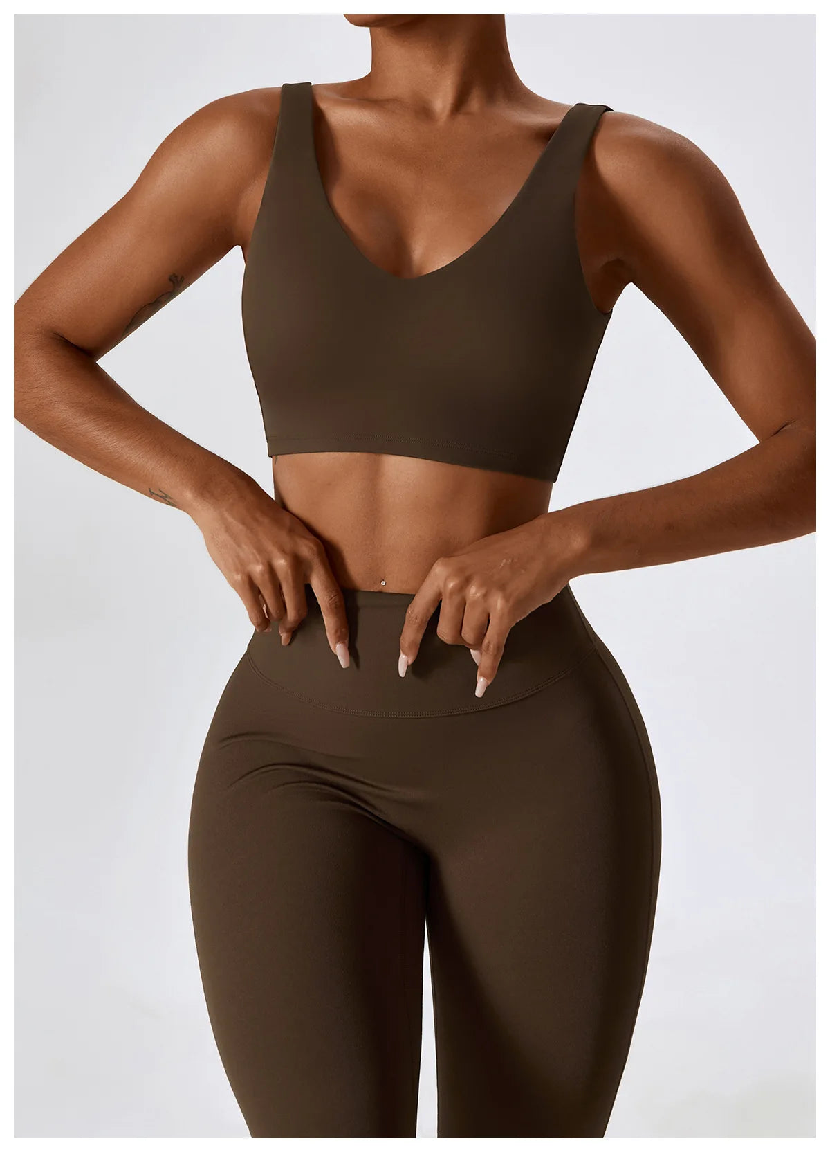 2PCS Women's Seamless Yoga Set Long Sleeve Athletic Legging & Crop Top Sportswear Workout Fitness Gym Sports Suit Winter Workout Clothes