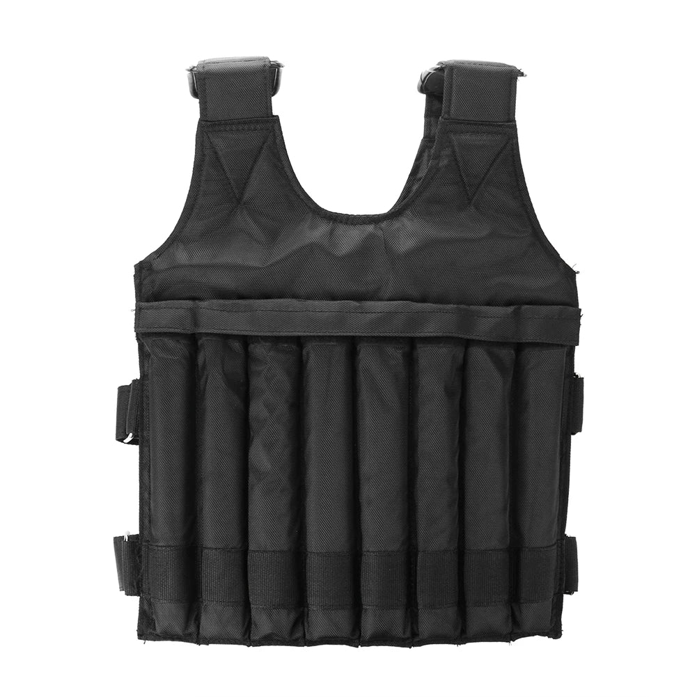 Adjustable Weighted Vest 1–110LBS – Fitness Training & Workout Waistcoat for Men & Women