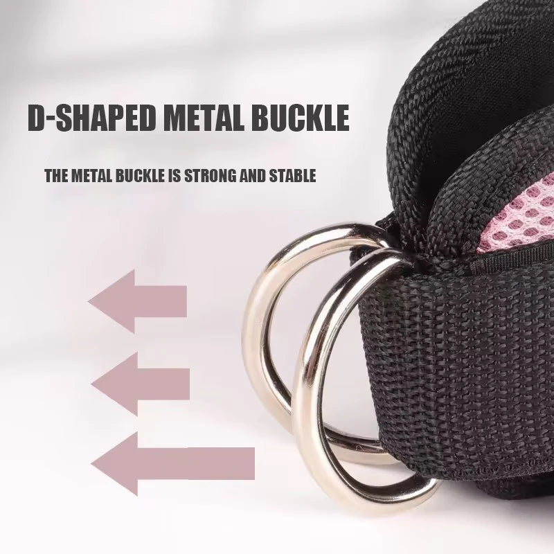 Ankle Straps Resistance Bands Set – Fitness Workout & Home Gym Training Equipment