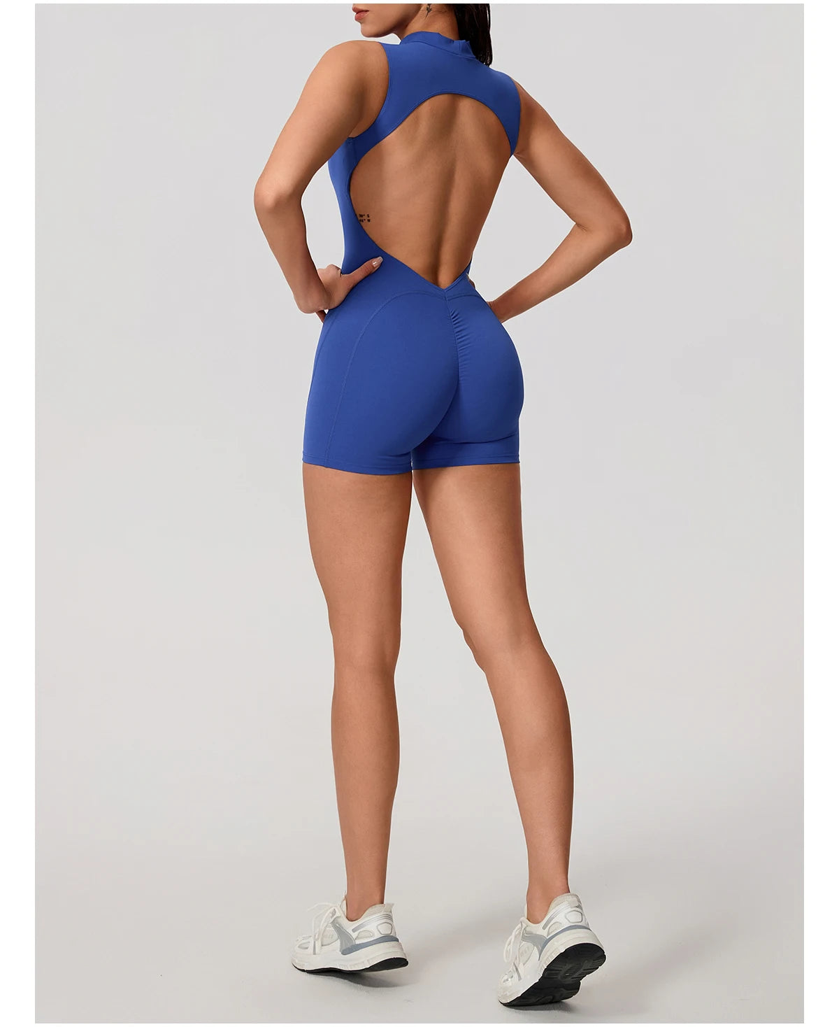 Women's Sports Jumpsuit – Sleeveless High-Stretch Yoga & Fitness Bodysuit