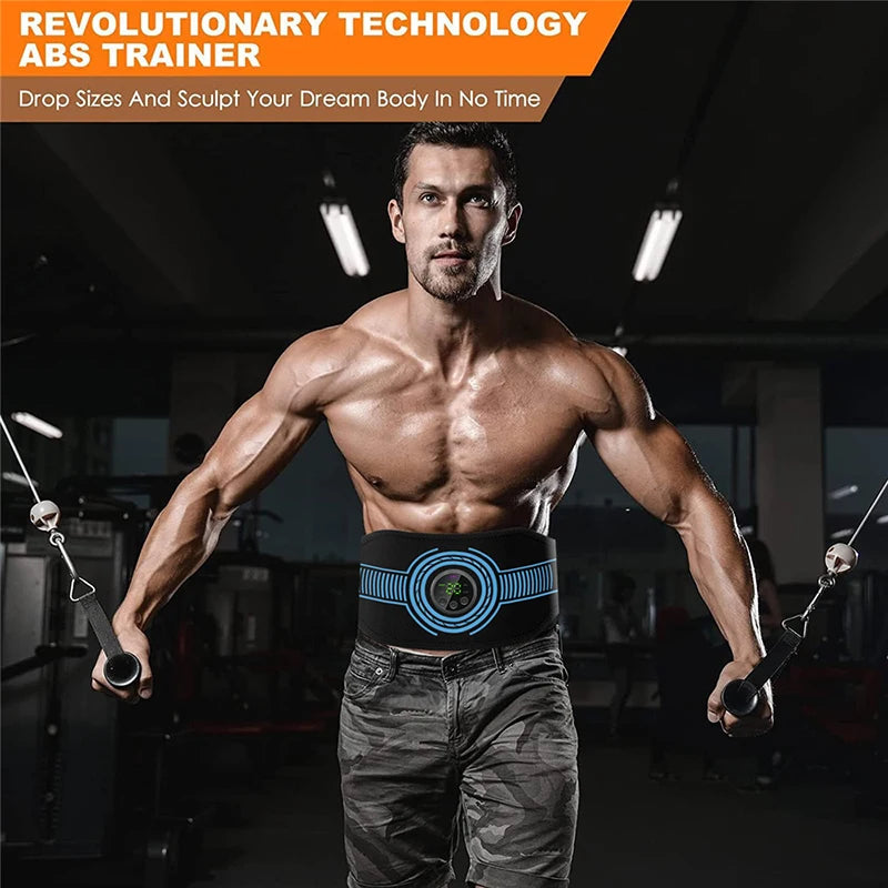 Smart EMS Muscle Stimulator – Abs Trainer & Abdominal Toning Belt