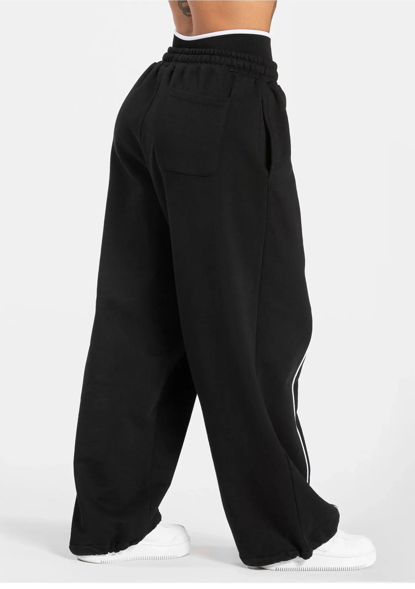 Women’s High Waist Yoga Pants – Wide Leg Casual Sports & Gym Trousers