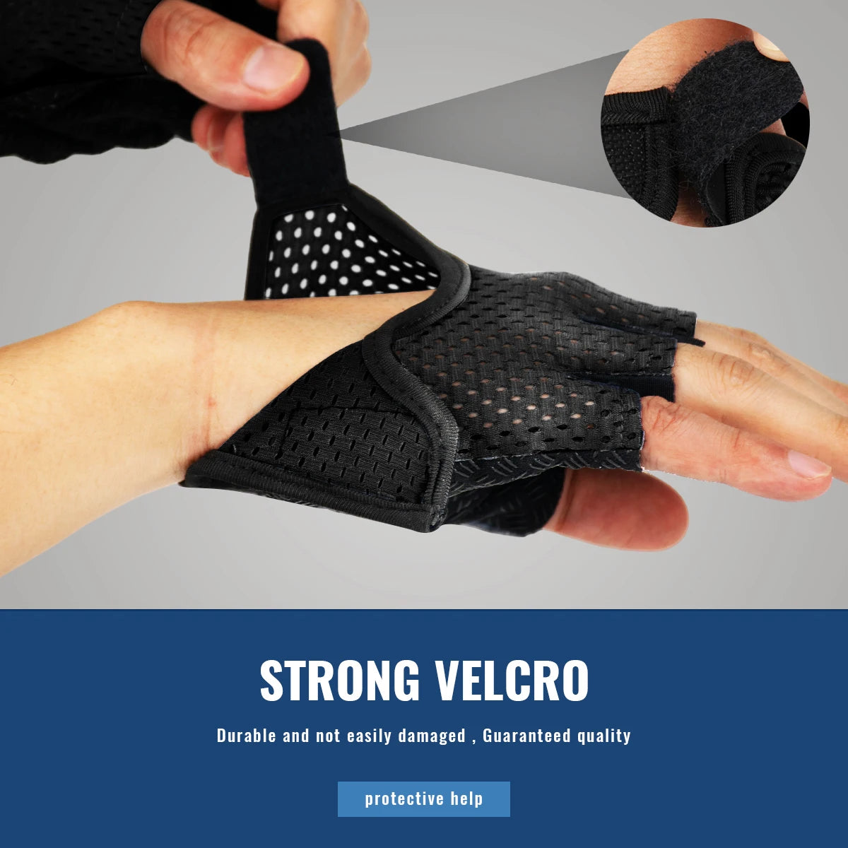WRELS Women's Gym Fitness Gloves – Breathable Half-Finger Anti-Slip Workout Gloves