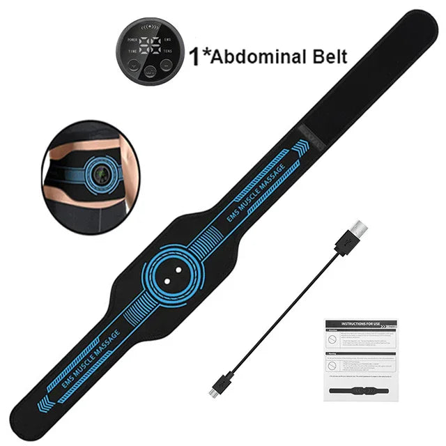 Smart EMS Muscle Stimulator – Abs Trainer & Abdominal Toning Belt