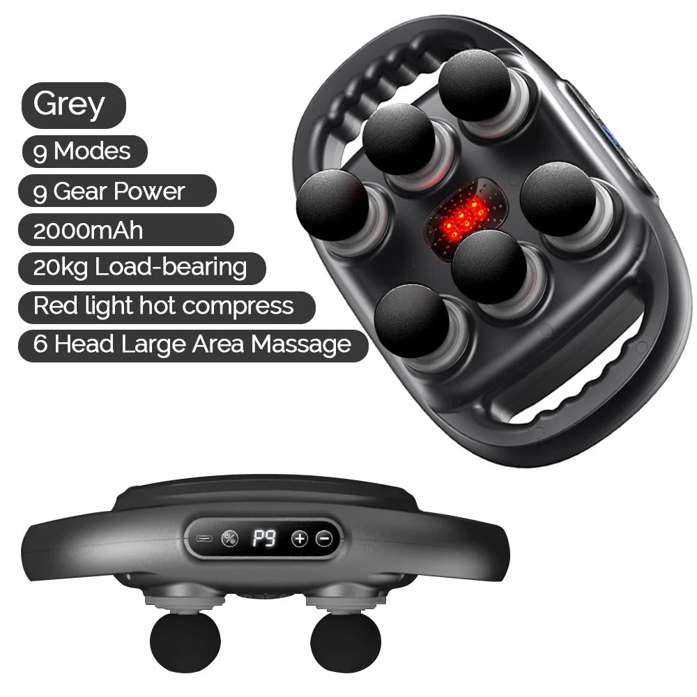 Head Fascia Massage Gun – Deep Tissue Muscle Relaxation Device