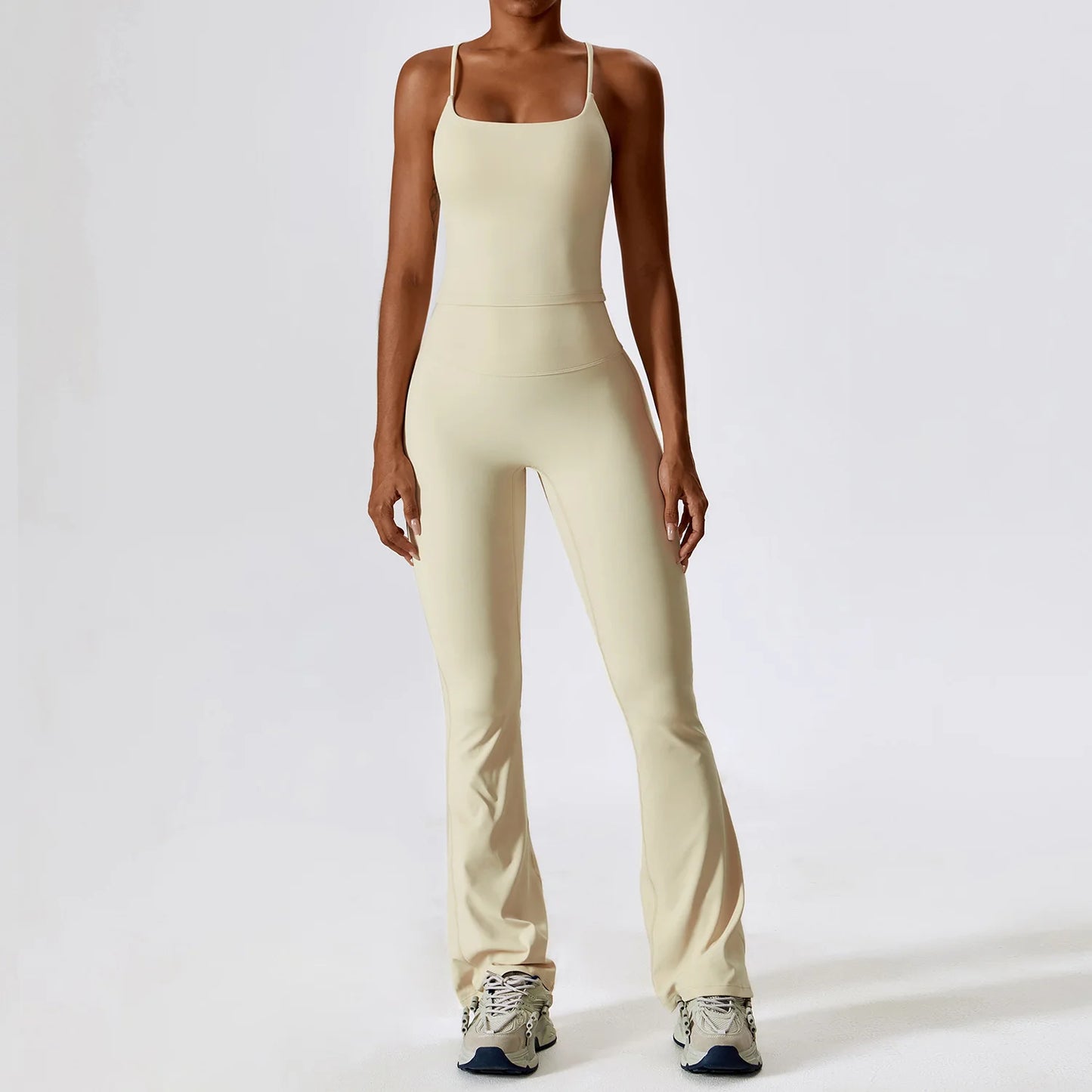 2PCS Women's Seamless Yoga Set Long Sleeve Athletic Legging & Crop Top Sportswear Workout Fitness Gym Sports Suit Winter Workout Clothes