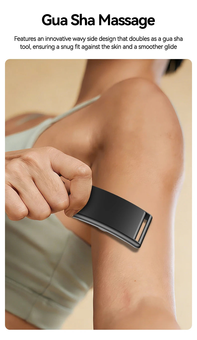 No-Screen Smartwatch – Fitness Tracker with Heart Rate Monitor for Android & iOS