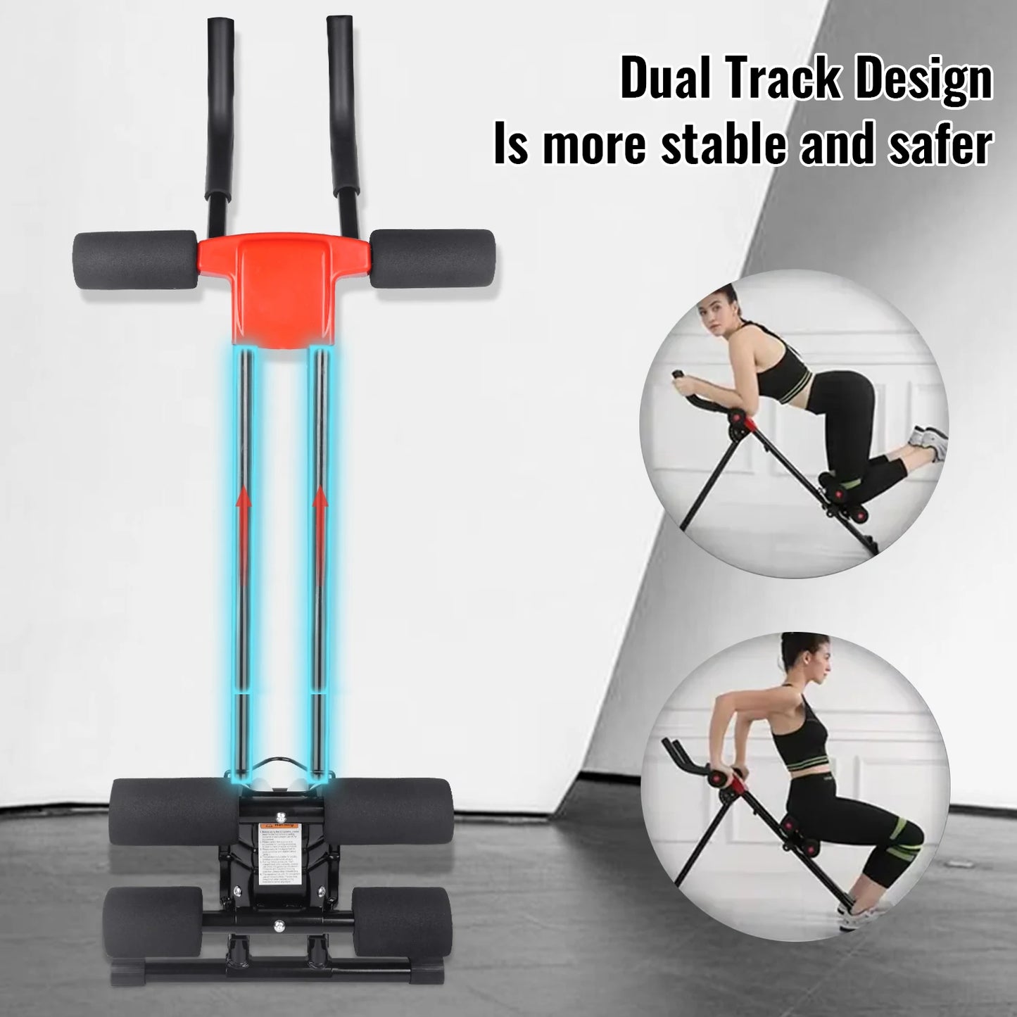 Abdominal Trainer – 5-Gear Adjustable Resistance Core & Full Body Exercise Equipment