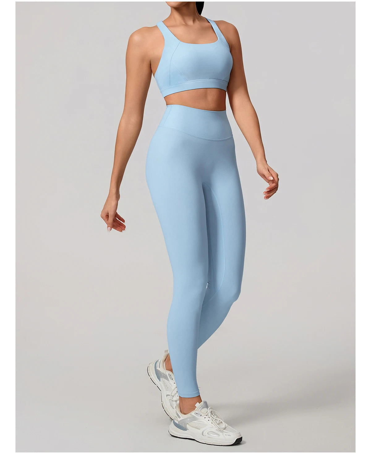Summer Soften Yoga Set 2PCS Sports Suit for Women – Quick-Dry Fitness & Workout Activewear