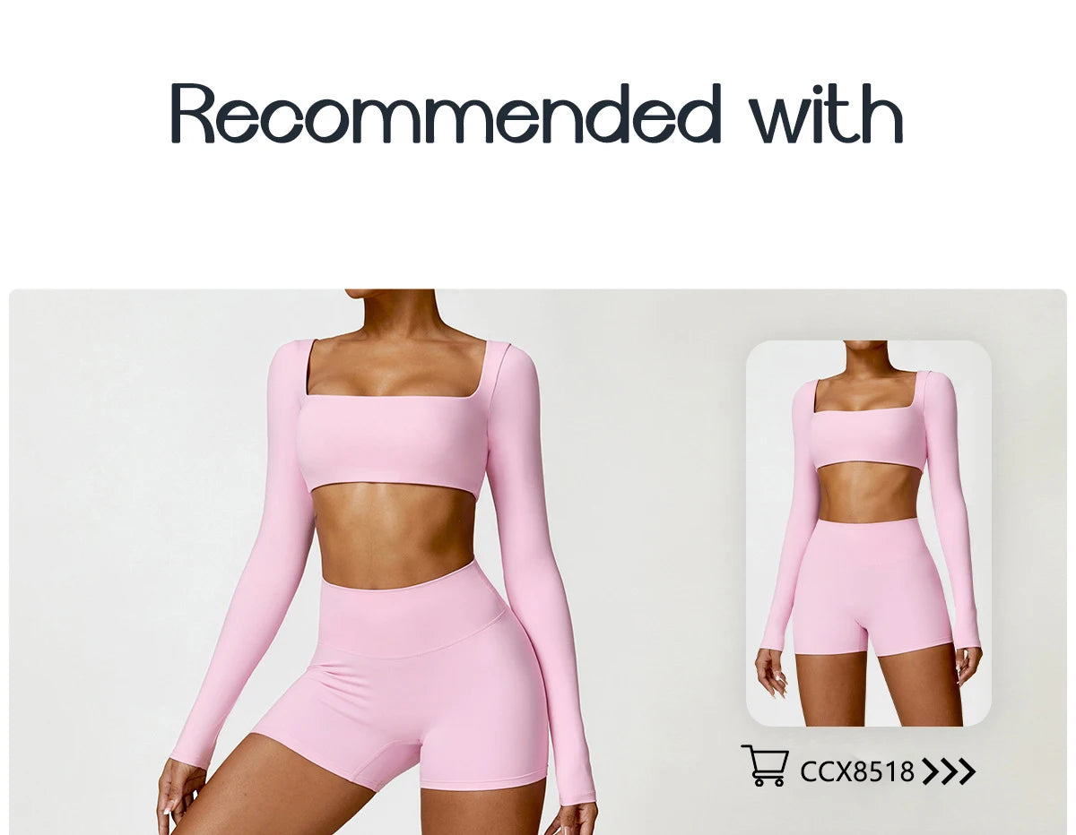 Summer Butt Lift Scrunch Yoga Shorts – High Waist Gym & Workout Shorts for Women