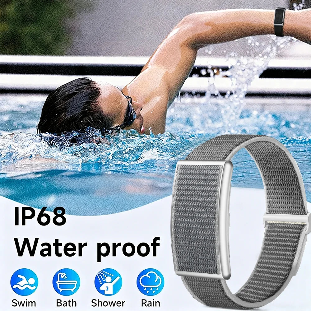 No-Screen Smartwatch – Fitness Tracker with Heart Rate Monitor for Android & iOS