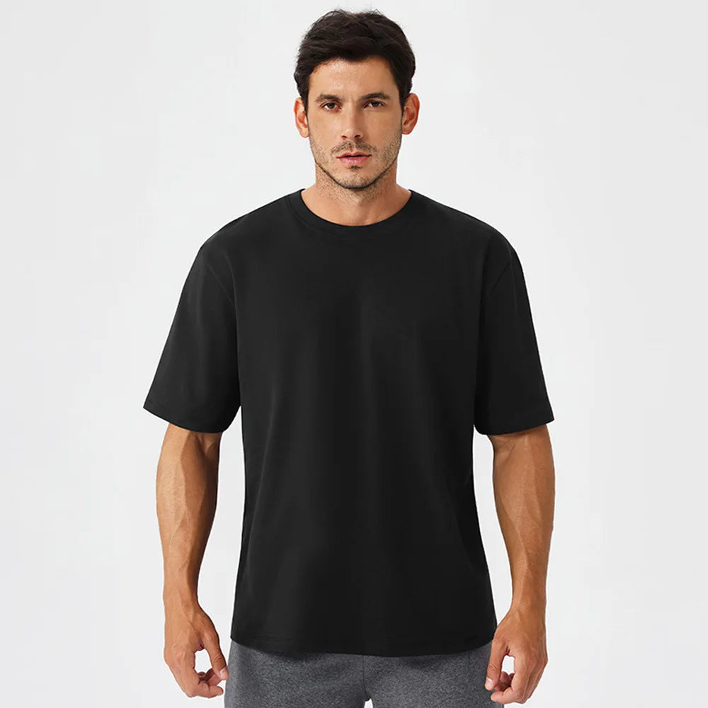 Men's Quick-Dry Sports T-Shirt – Breathable Gym, Running & Training Shirt
