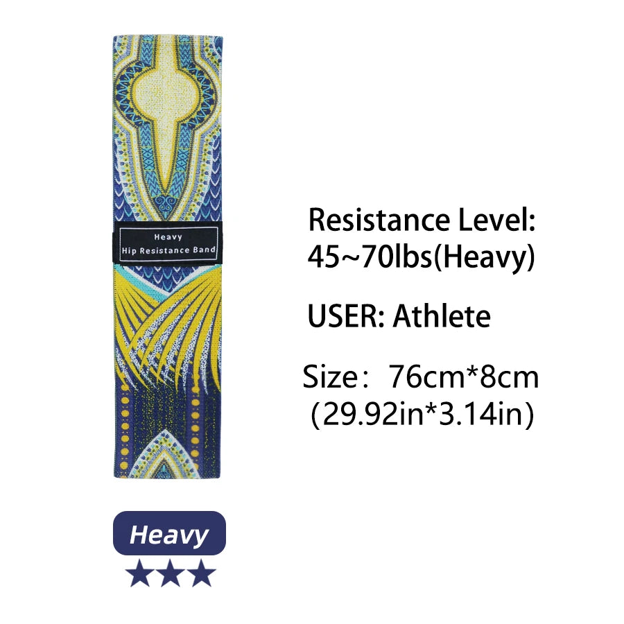 Elastic Glute Thigh Resistance Bands Fabric Booty Squat Circle Stretch Yoga Gym Equipment Hip Fitness Strips Loops Unisex