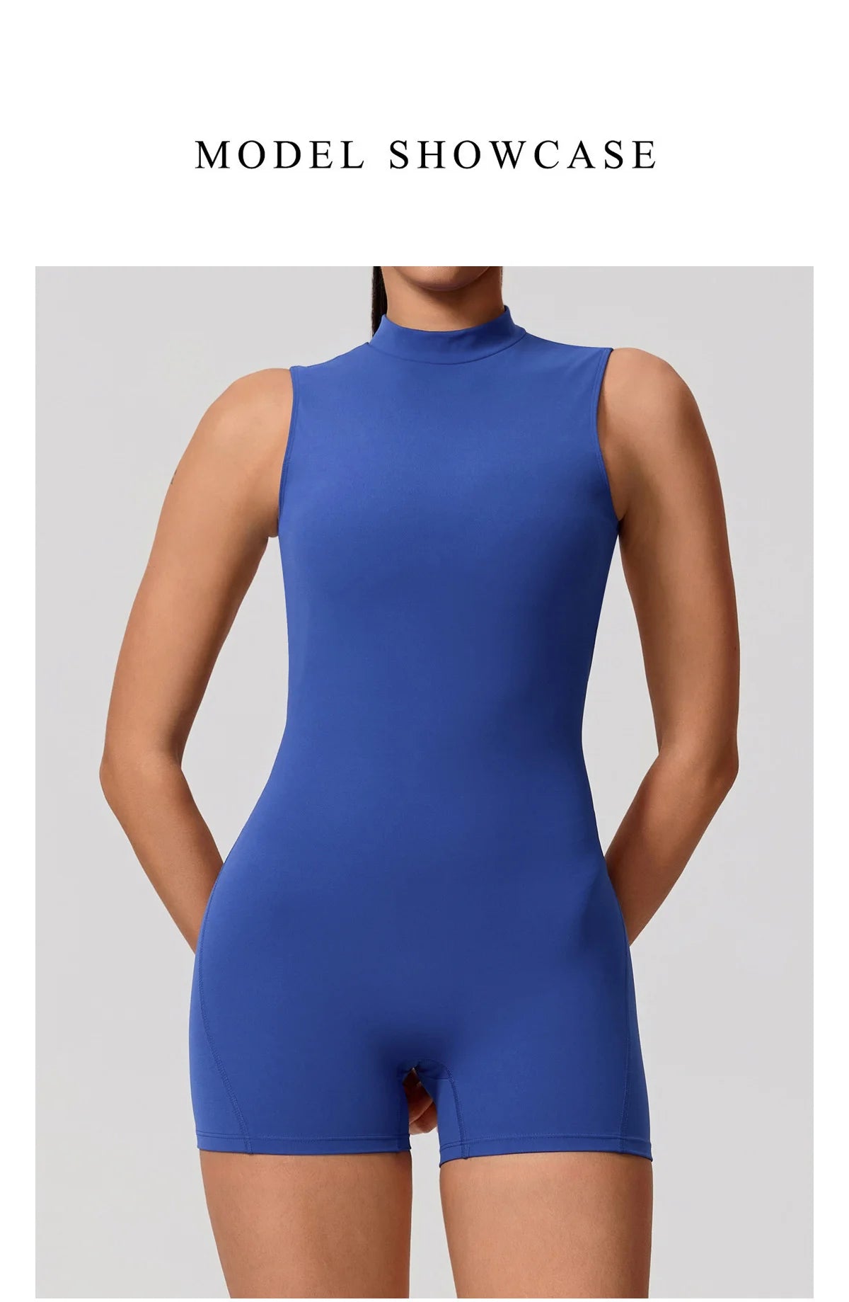 Women's Sports Jumpsuit – Sleeveless High-Stretch Yoga & Fitness Bodysuit