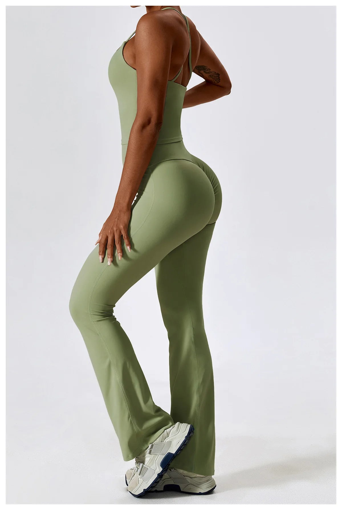 2PCS Women's Seamless Yoga Set Long Sleeve Athletic Legging & Crop Top Sportswear Workout Fitness Gym Sports Suit Winter Workout Clothes