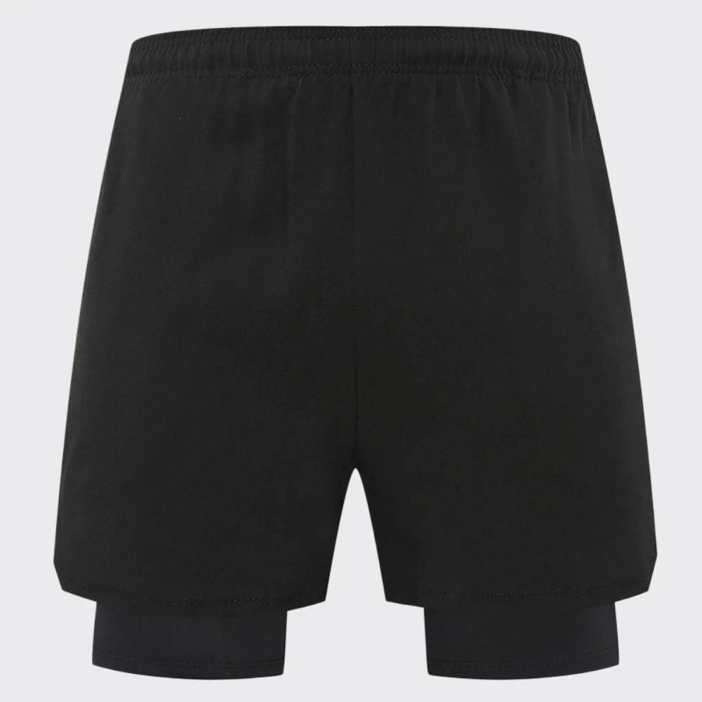 Men's Quick-Dry Running Shorts – Double Layer Gym & Workout Training Shorts