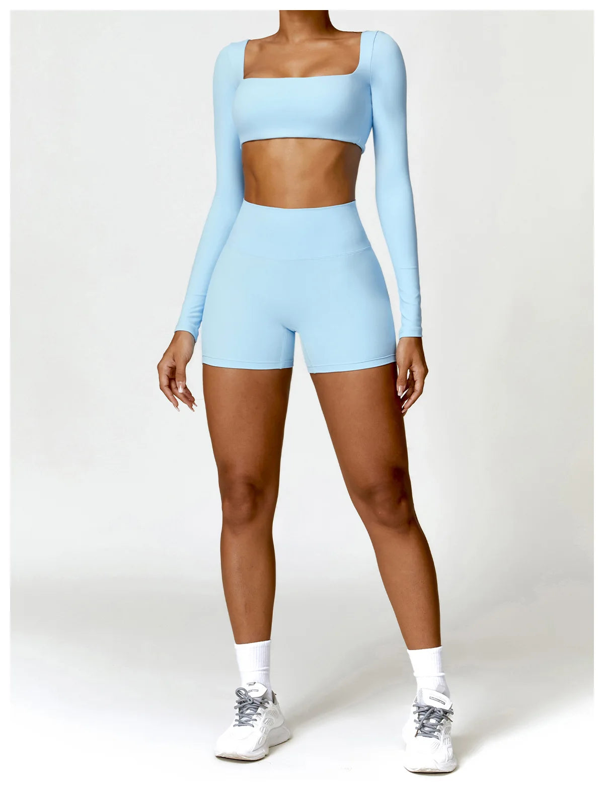 Summer Butt Lift Scrunch Yoga Shorts – High Waist Gym & Workout Shorts for Women