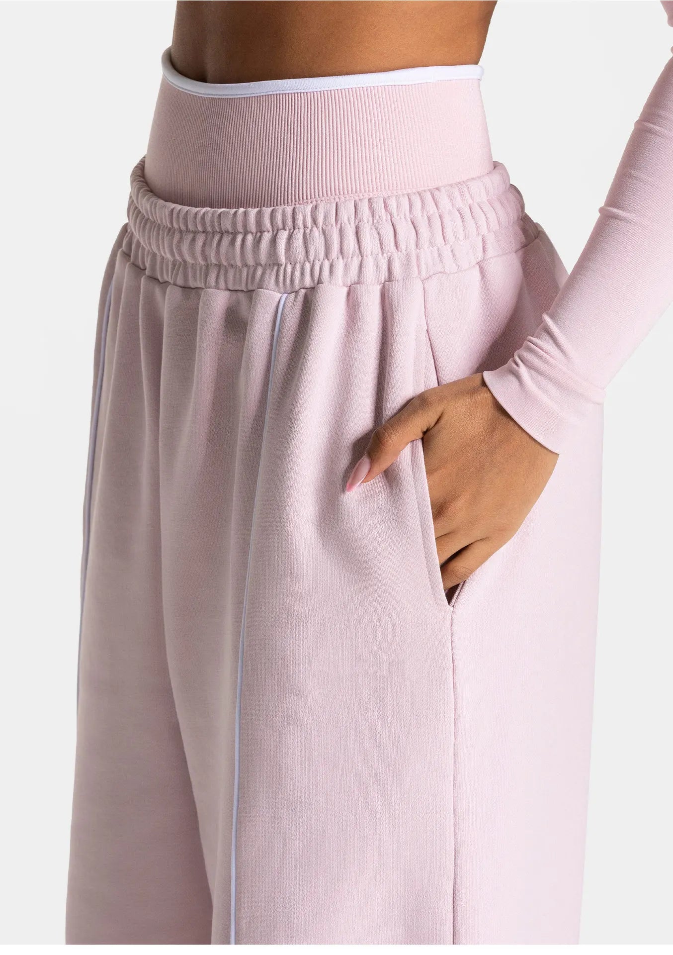 Women’s High Waist Yoga Pants – Wide Leg Casual Sports & Gym Trousers