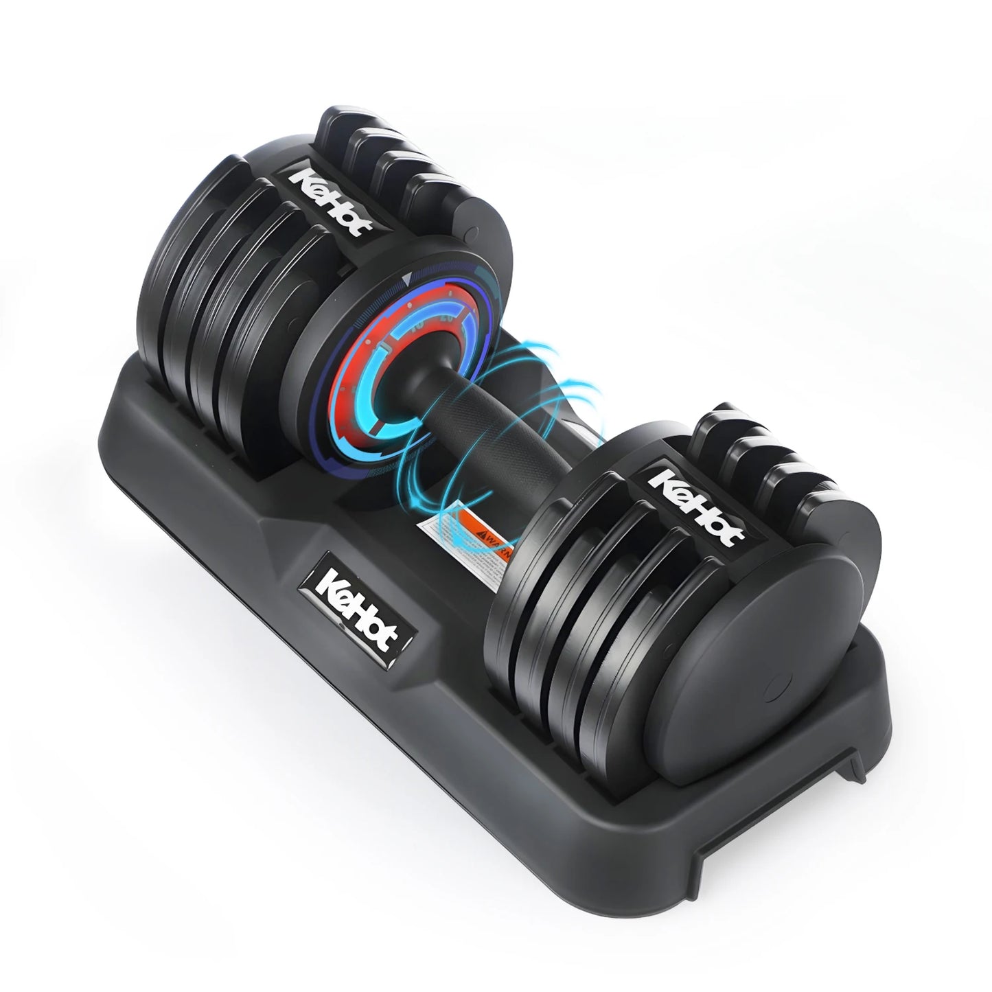 Adjustable All-in-One Dumbbell – 5-Level One-Touch Weight Adjustment