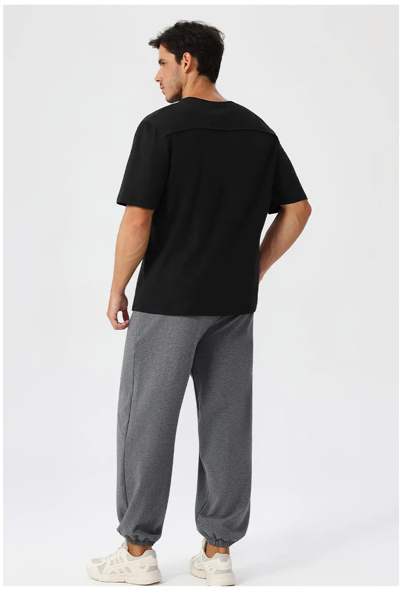 Men's Quick-Dry Sports T-Shirt – Breathable Gym, Running & Training Shirt