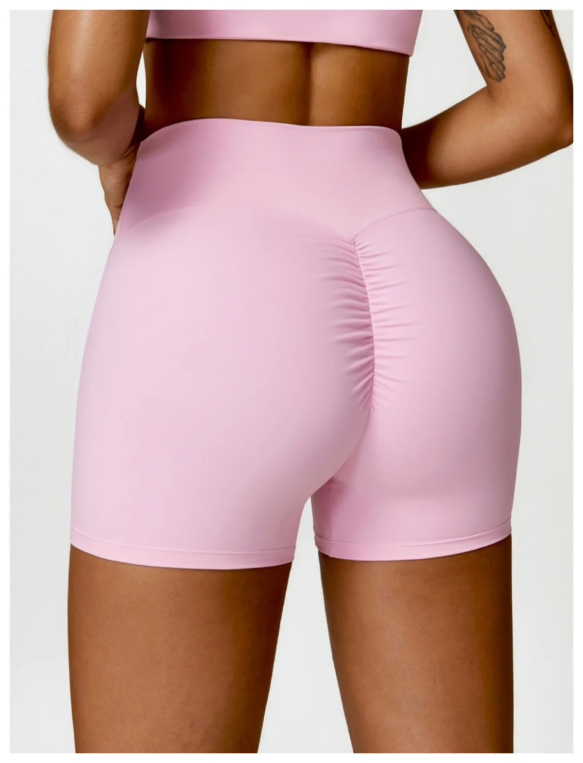 Summer Butt Lift Scrunch Yoga Shorts – High Waist Gym & Workout Shorts for Women