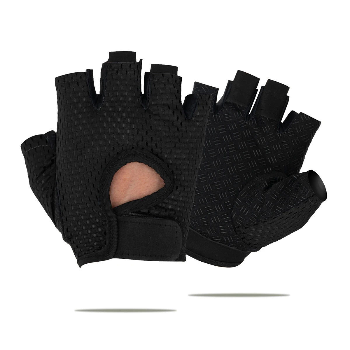 WRELS Women's Gym Fitness Gloves – Breathable Half-Finger Anti-Slip Workout Gloves