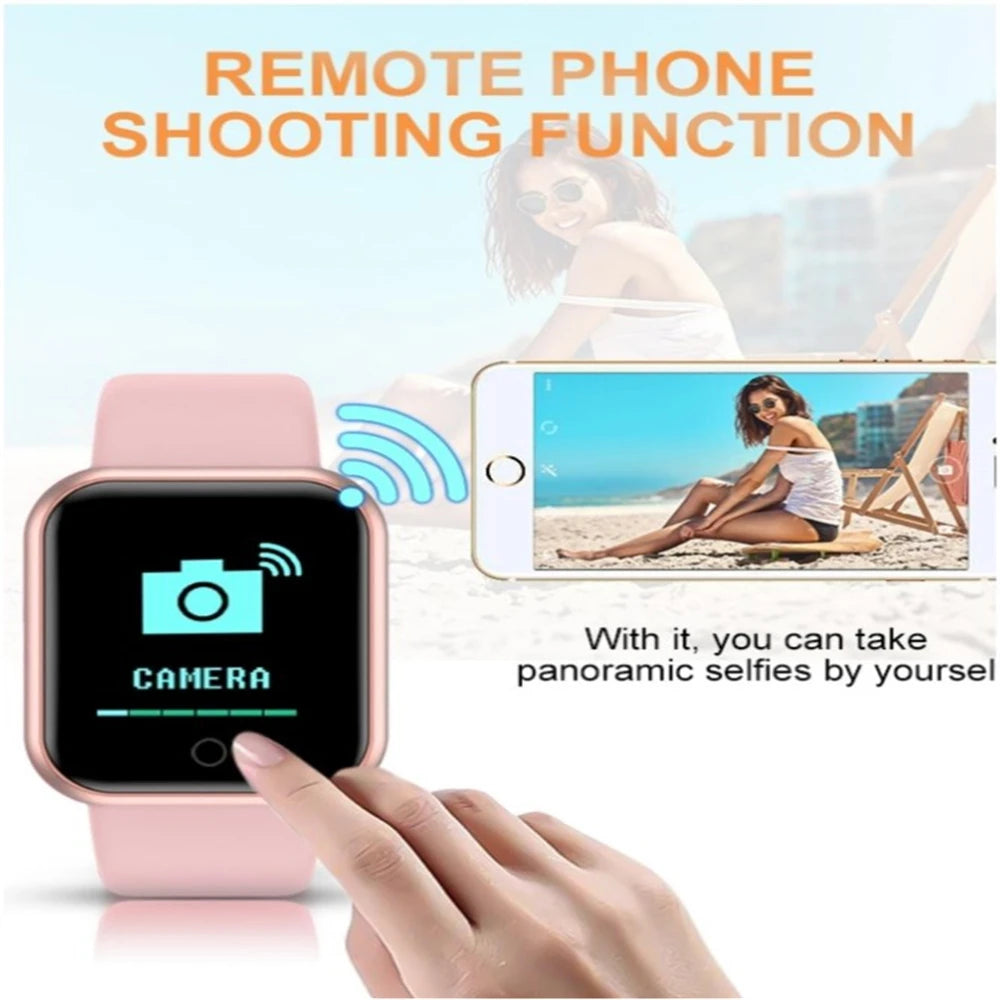 D13 Smart Watch – Bluetooth Fitness Tracker & Smart Sports Watch for Men and Women