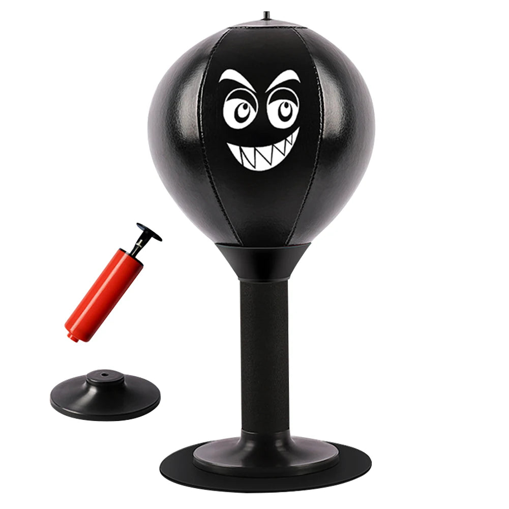 Desktop Punching Bag with Suction Cup – Stress Relief Boxing Punch Ball for Kids & Adults