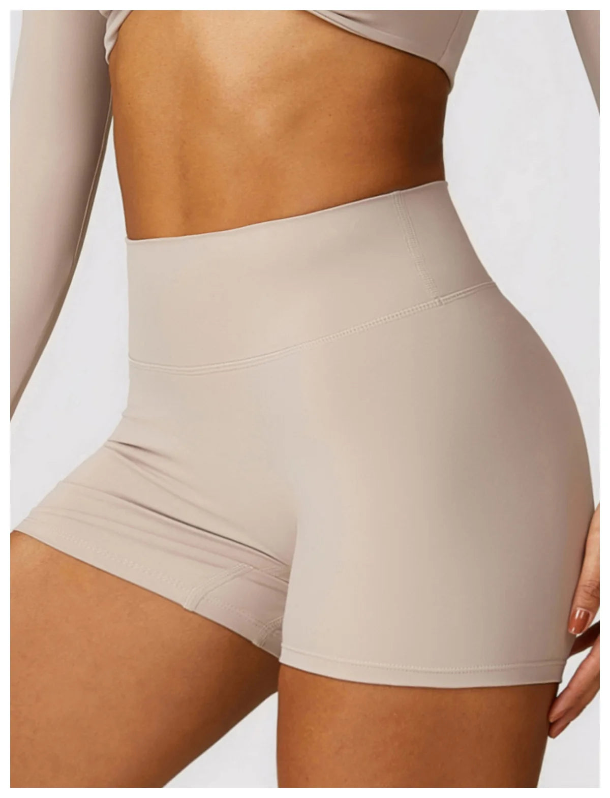 Summer Butt Lift Scrunch Yoga Shorts – High Waist Gym & Workout Shorts for Women