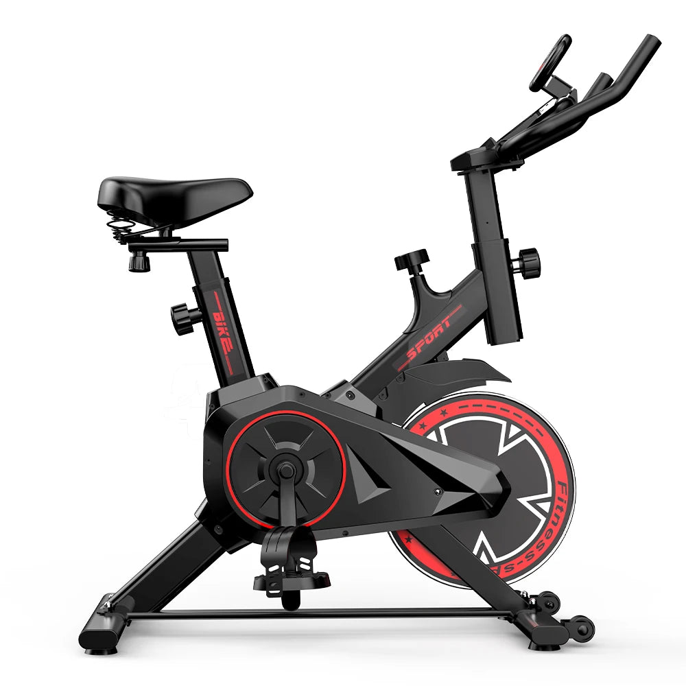 Indoor Spin Bike – Quiet Belt Drive Home Cardio Trainer