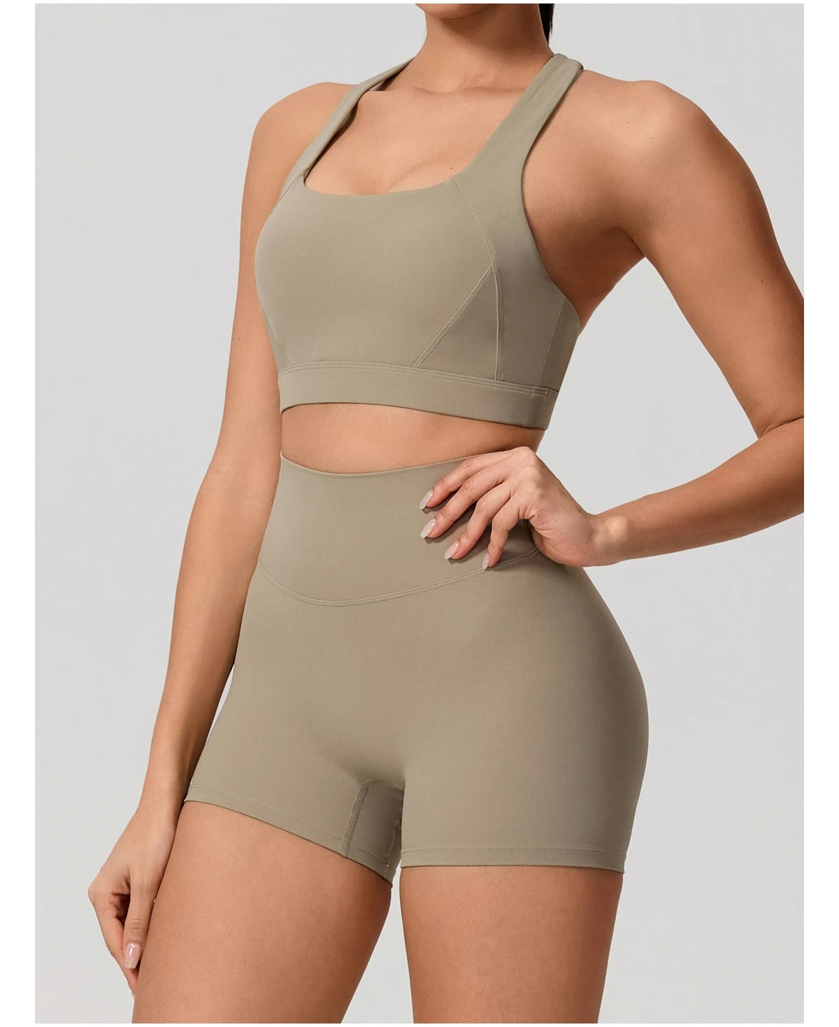 Summer Soften Yoga Set 2PCS Sports Suit for Women – Quick-Dry Fitness & Workout Activewear