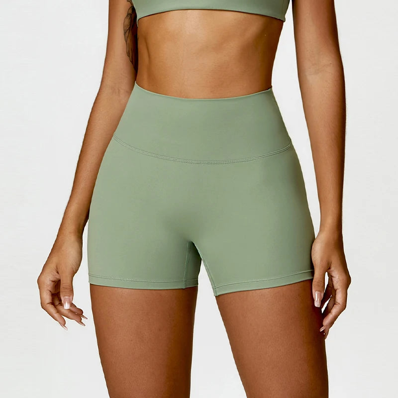 Summer Butt Lift Scrunch Yoga Shorts – High Waist Gym & Workout Shorts for Women