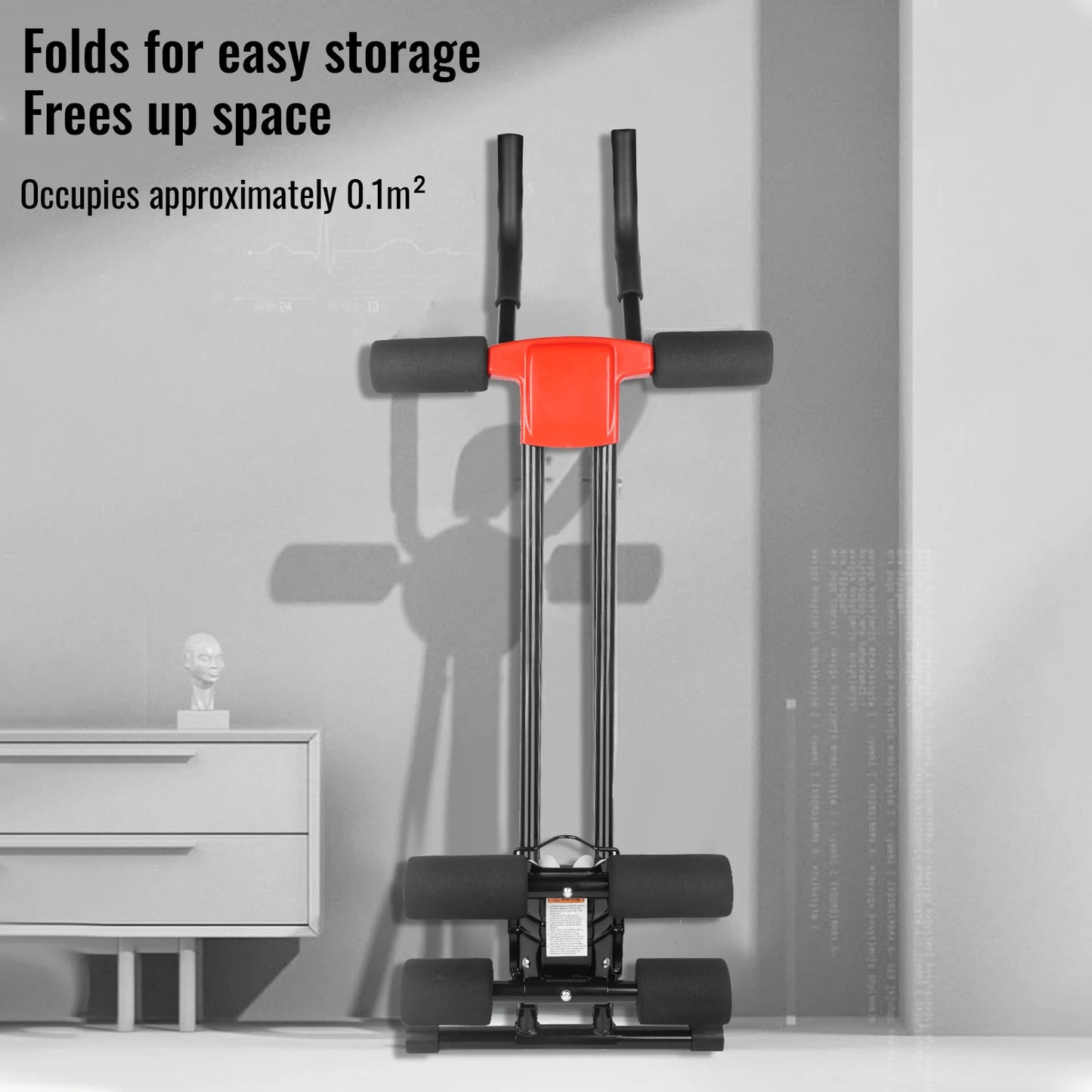 Abdominal Trainer – 5-Gear Adjustable Resistance Core & Full Body Exercise Equipment