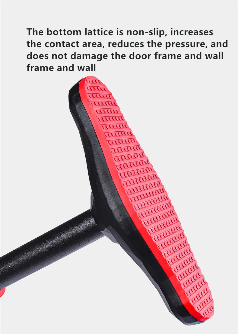 400kg Adjustable Door Pull-Up Bar – Home Gym Chin-Up Training Equipment