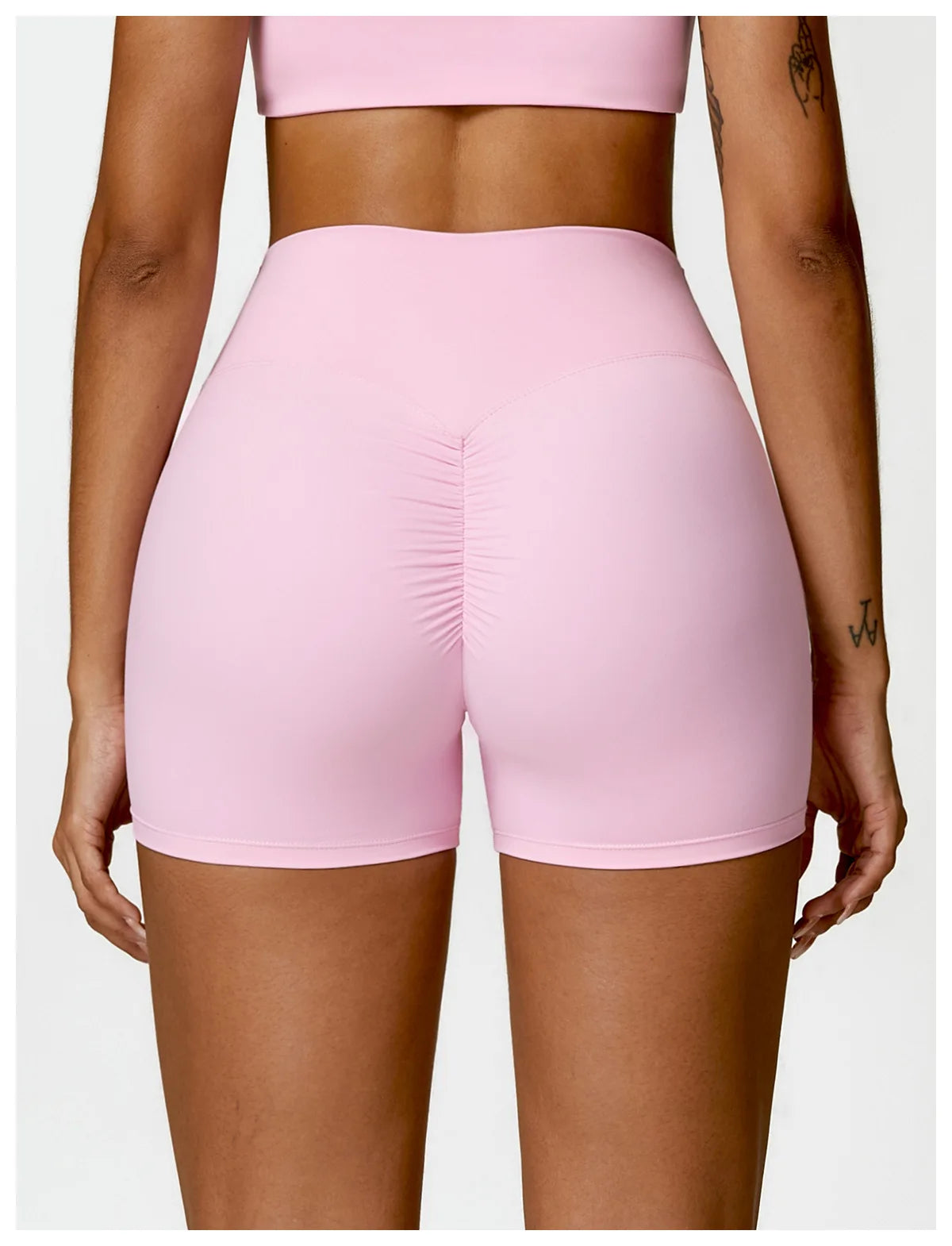 Summer Butt Lift Scrunch Yoga Shorts – High Waist Gym & Workout Shorts for Women